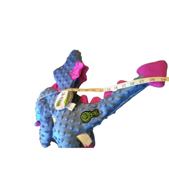GoDog Dragons Chew Guard Squeaky Plush Dog Toy - Picture 7 of 8